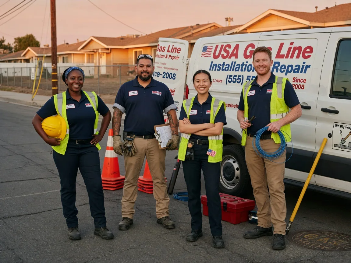 Gas Line Installation company in Bloomington, CA